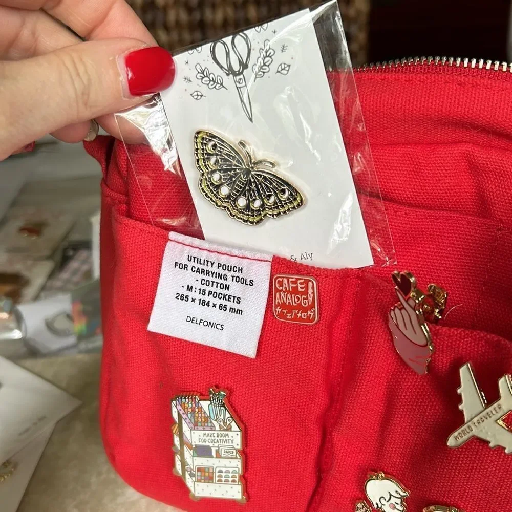 Paper & Aly clip charms and magnet enamel clip NWT bundle 3
